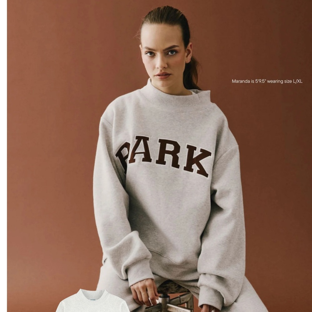 PARKE Women's Gray Sweatshirt